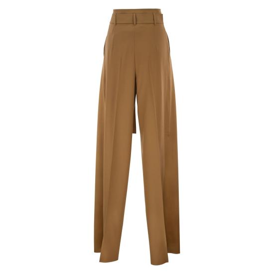 26FW 막스마라 스튜디오 팔라초 팬츠 2626136021600 CARAMEL - MAX MARA STUDIO