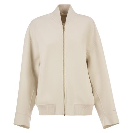 26FW 스포트막스 봄버 자켓 2622086041600 CREAM