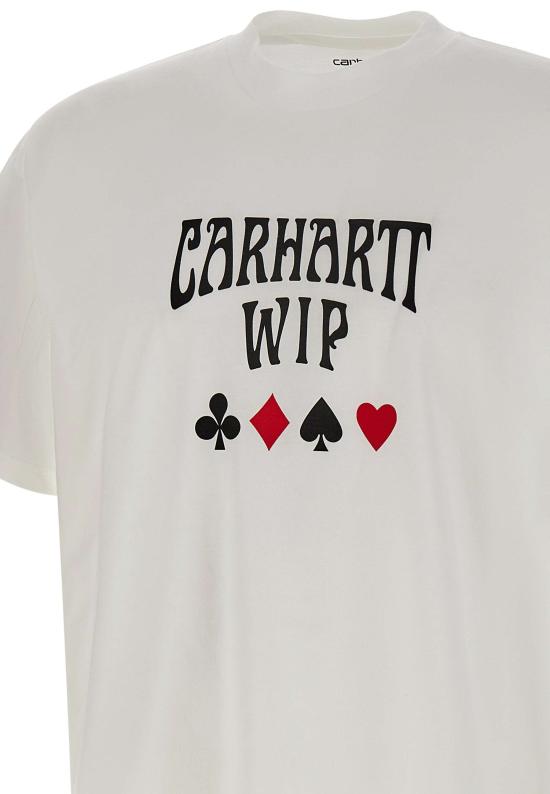 26FW 칼하트 WIP 반팔 티셔츠 I037548 02XX WHITE - CARHARTT WIP