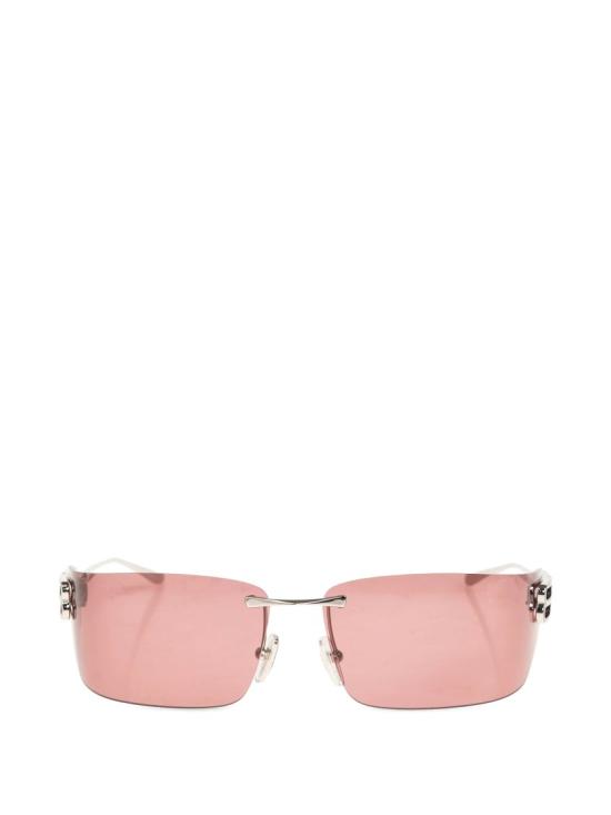 26SS 발렌시아가 선글라스 858881 T0005 Silver