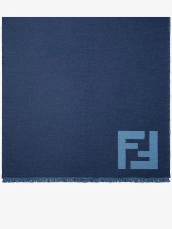 26SS 펜디 머플러/스카프 FXS407 AWTZ Blue - FENDI