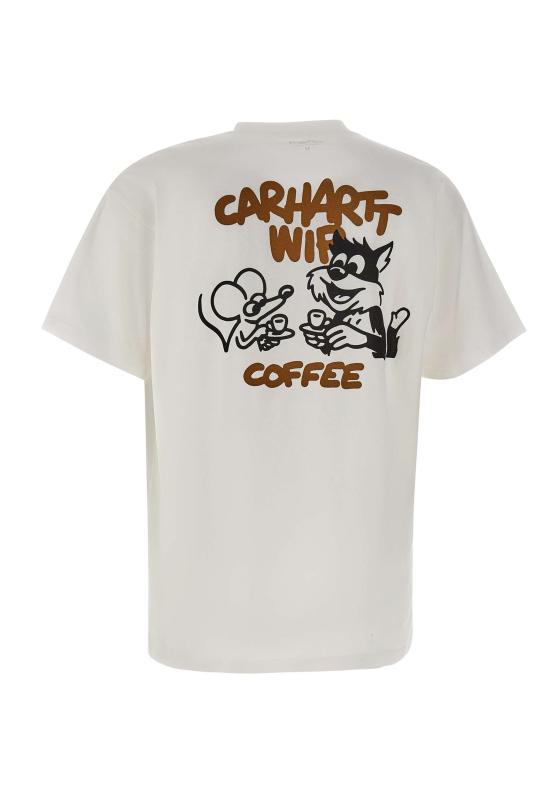 26FW 칼하트 WIP 반팔 티셔츠 I037446 02XX WHITE - CARHARTT WIP