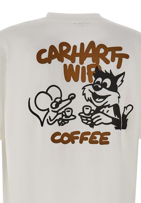 26FW 칼하트 WIP 반팔 티셔츠 I037446 02XX WHITE - CARHARTT WIP