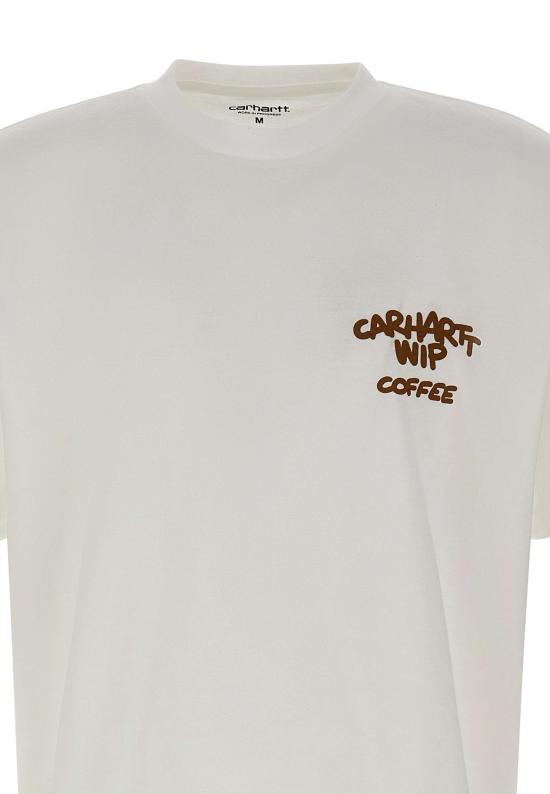 26FW 칼하트 WIP 반팔 티셔츠 I037446 02XX WHITE - CARHARTT WIP