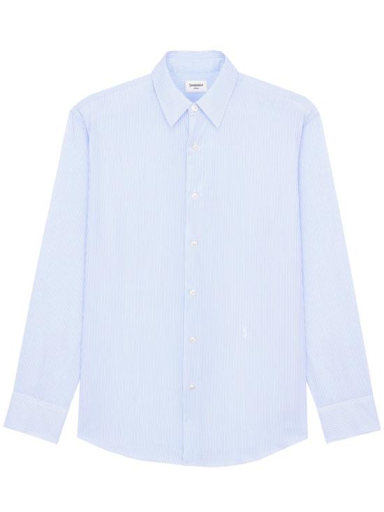 26SS 생로랑 긴팔 셔츠 859779 Y2N27 Blue