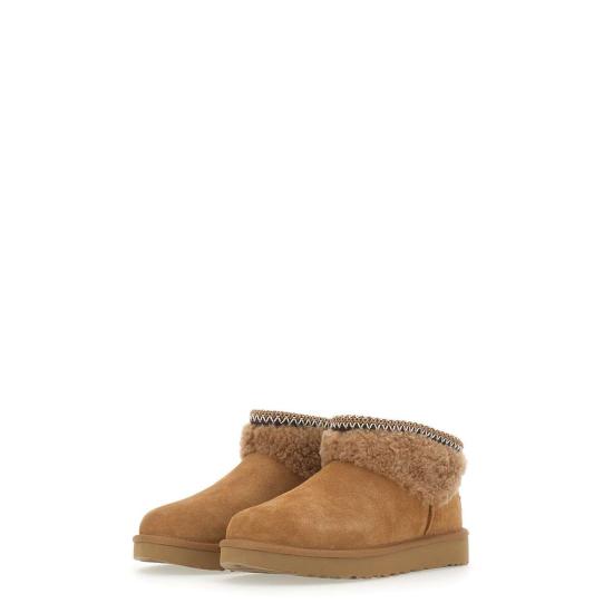 26FW 어그 클래식 울트라 미니 맥시 컬리 부츠 1158263 CHE BROWN - UGG