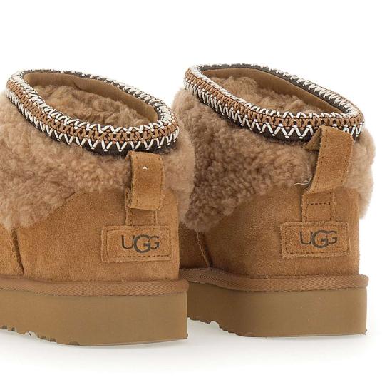 26FW 어그 클래식 울트라 미니 맥시 컬리 부츠 1158263 CHE BROWN - UGG