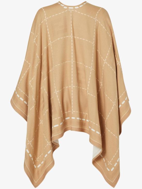 26SS 펜디 울 판초 FXX033 B01N Brown - FENDI