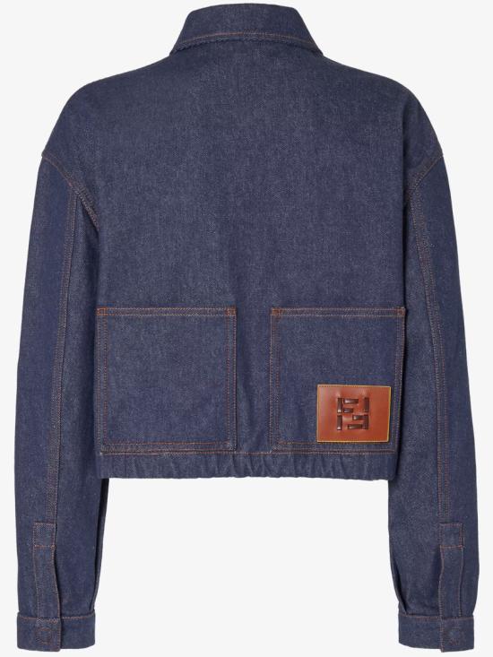 26SS 펜디 블루 데님 재킷 FLF856 AOHS Blue - FENDI
