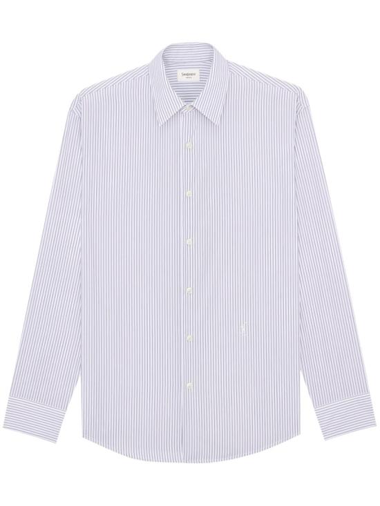 26SS 생로랑 긴팔 셔츠 859779 Y2N03 Blue