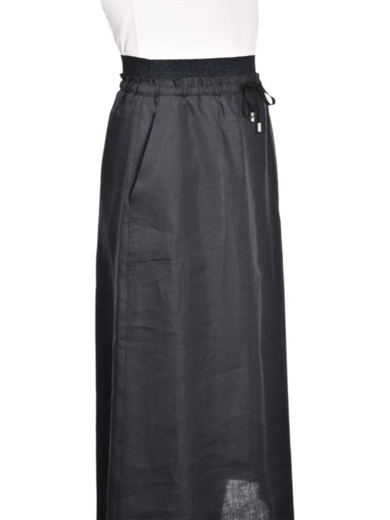 26SS 그랑싸쏘 롱 스커트 74272 50069 Blue - GRAN SASSO