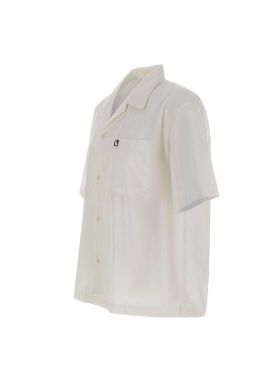 26FW 칼하트 WIP 반팔 셔츠 I036809 00AXX WHITE - CARHARTT WIP
