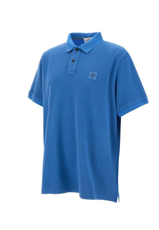 26SS 스톤 아일랜드 폴로 티셔츠 22002SCS0067 V0022 BLUE - STONE ISLAND