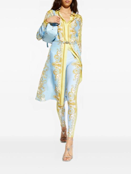 26SS 베르사체 레깅스 1003900 1A17164 Blue - VERSACE