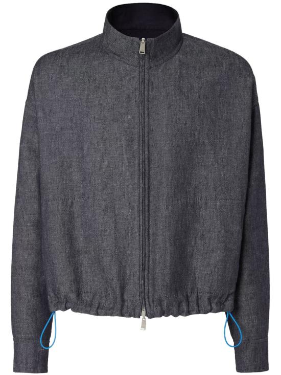 26SS 펜디 데님 패브릭 블루종 FW1433 AYUD Blue
