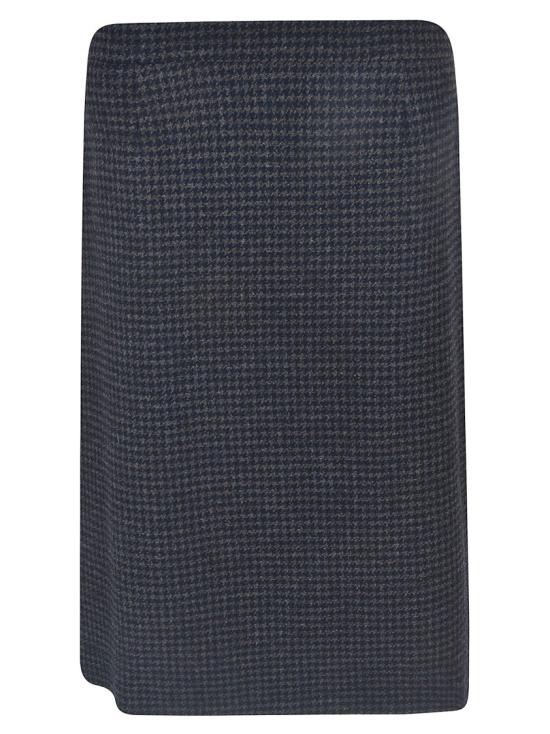  에트로 미디 스커트 13287 502 Blue