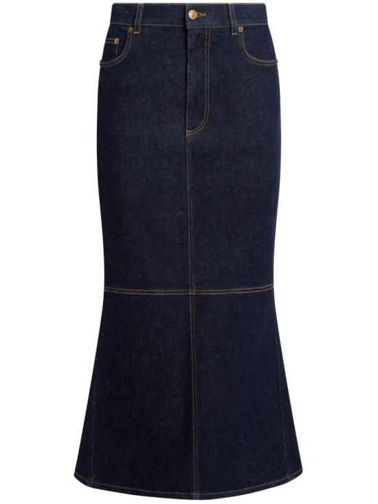 26SS 모스키노 데님 스커트 A01060437 Blue