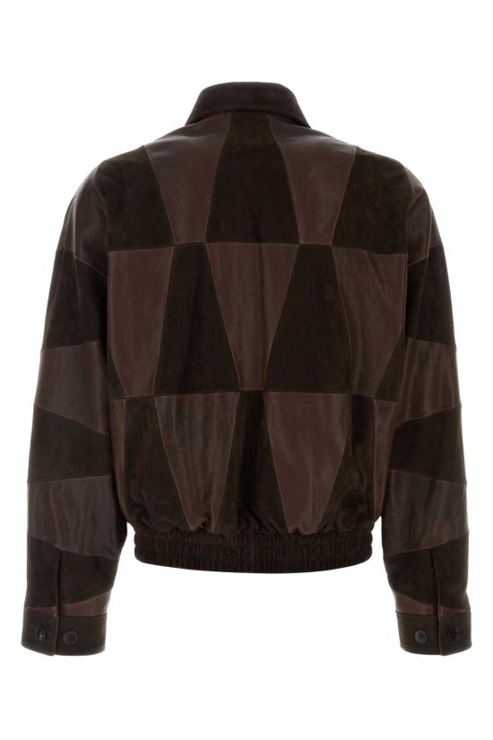 26SS 베르사체 긴팔 셔츠 10244021A17845 1N260 Brown - VERSACE