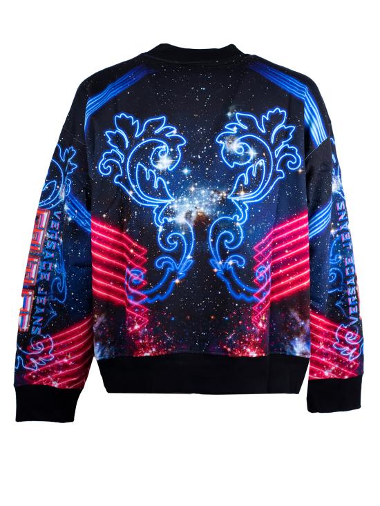  베르사체 긴팔 티셔츠 73GAI3OG FS054 MS3 multicolor scuro MULTI PINK - VERSACE