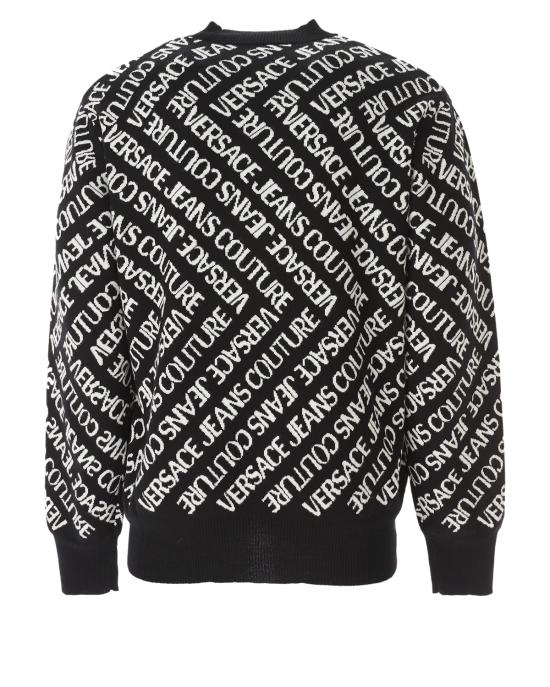 베르사체 스웨터 75GAFM11 75UPM08 A0E NERO BIANCO - VERSACE