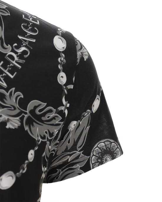  베르사체 반팔 티셔츠 75GAH6S0 75UP600 899 NERO - VERSACE