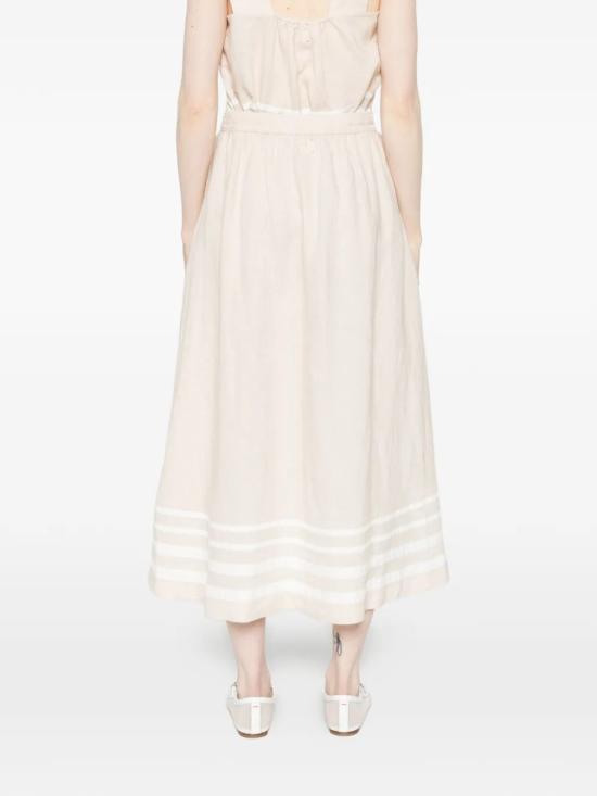26SS 시레나 롱 스커트 X7MRL045WNLN White - XIRENA