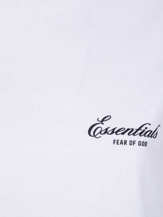 26SS 피어오브갓 반팔 티셔츠 125SP265913FW BRIGHT WHITE DOM - FEAR OF GOD