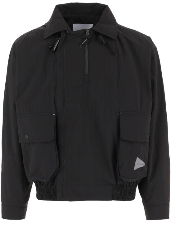 26SS 앤드원더 가죽 자켓 5746181042010 BLACK DOM