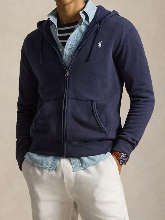 26SS 폴로 랄프로렌 후드 티셔츠 710 A12480 Blue - POLO RALPH LAUREN