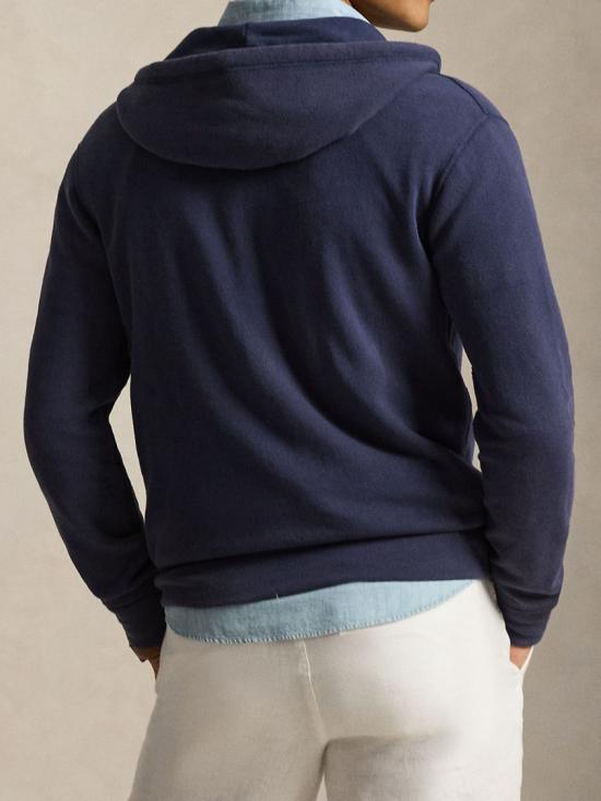 26SS 폴로 랄프로렌 후드 티셔츠 710 A12480 Blue - POLO RALPH LAUREN