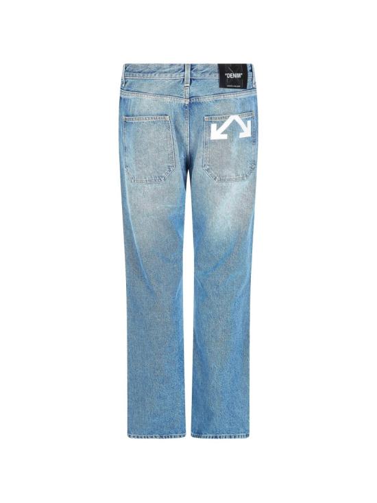 26SS 오프화이트 데님 팬츠 44XYA18JS26D002400 Blue - OFF WHITE