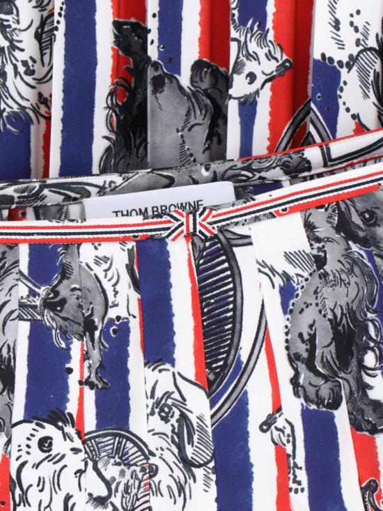  톰브라운 롱 스커트 FGCA22U F1112960 Multicolor - THOM BROWNE