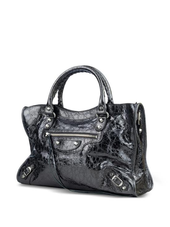 26SS 발렌시아가 르 시티 백 미디엄 823058 2AA9R Black - BALENCIAGA