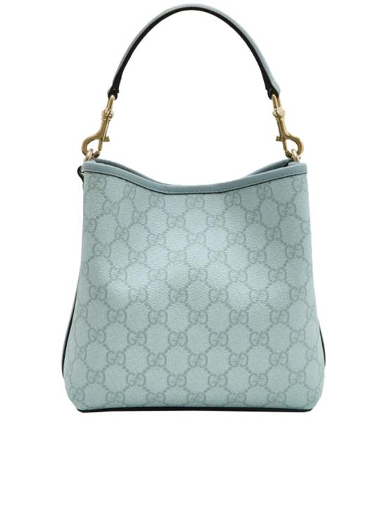26SS 구찌 GG 엠블럼 스몰 버킷백 815118 FAD6L Blue