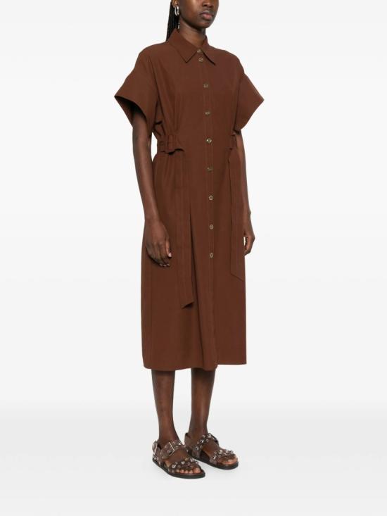 26SS 핑코 미디 원피스 106309 A2ER Brown - PINKO