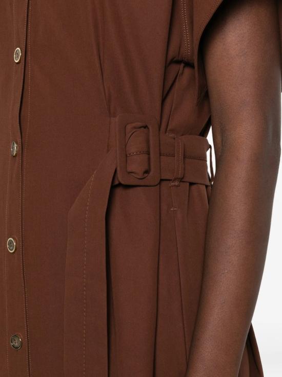 26SS 핑코 미디 원피스 106309 A2ER Brown - PINKO