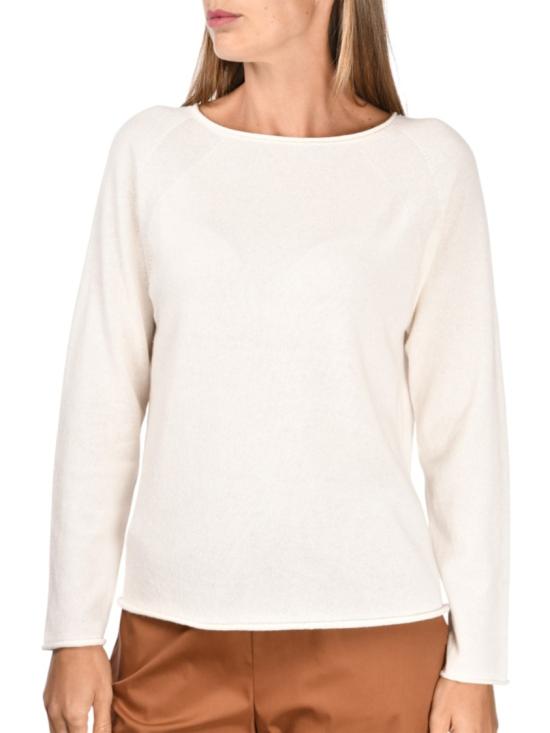 26SS 그랑싸쏘 긴팔 티셔츠 54250 15521 White - GRAN SASSO