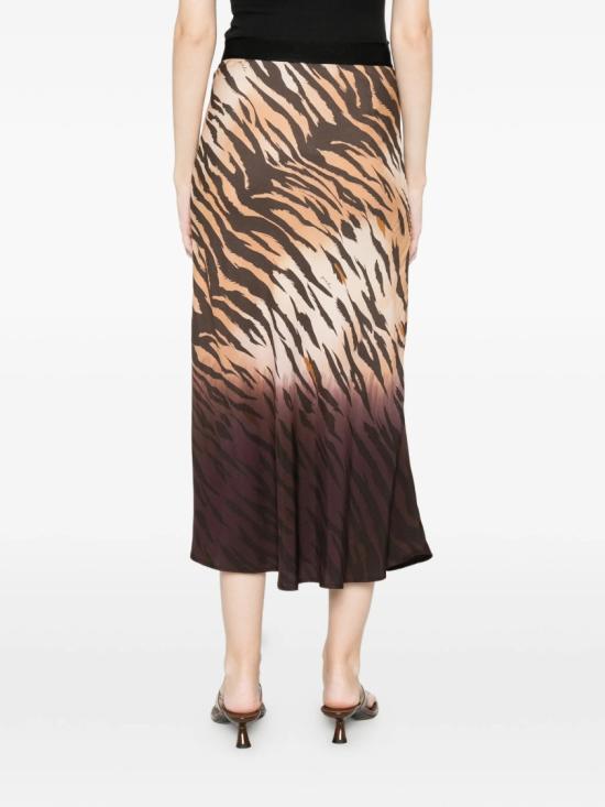 26SS 핑코 미디 스커트 106549 A37R Brown - PINKO