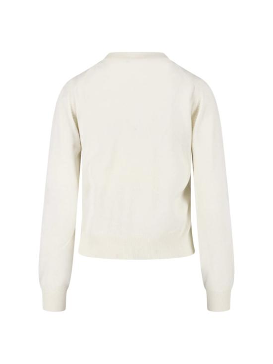 26SS 메종키츠네 베이비 폭스 메리노 레귤러 가디건 PW00502KT11810383 Neutrals - MAISON KITSUNE