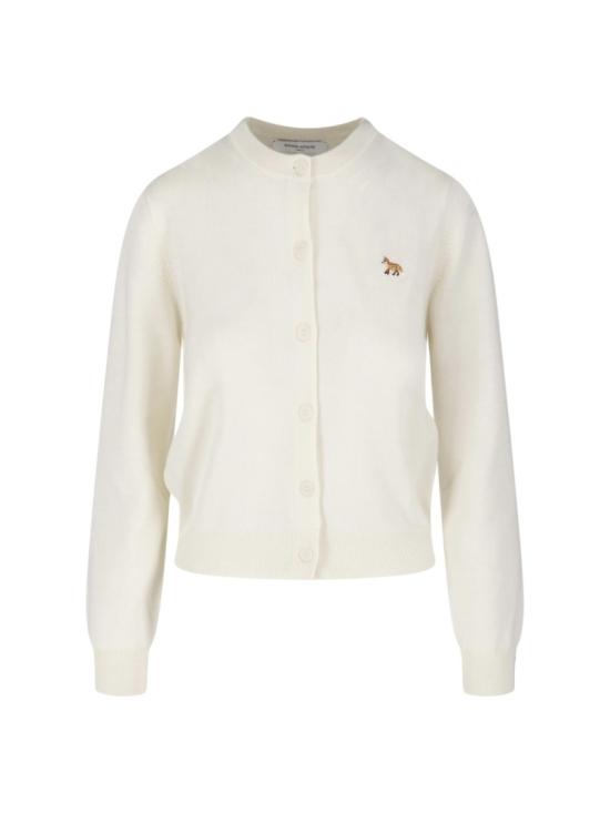 26SS 메종키츠네 베이비 폭스 메리노 레귤러 가디건 PW00502KT11810383 Neutrals