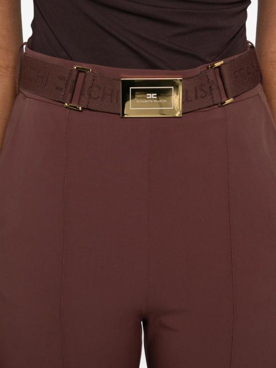 26SS 엘리자베타프랜치 수트 팬츠 PA13261E2 Brown - ELISABETTA FRANCHI
