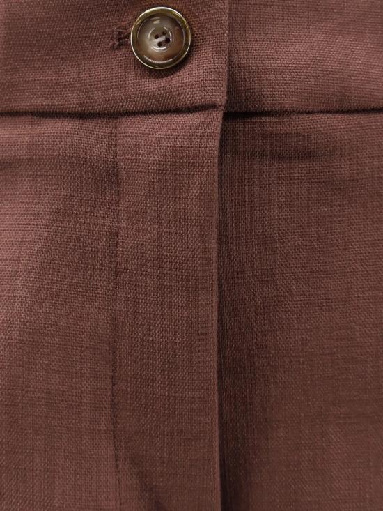26SS 핑코 스트레이트 팬츠 107595 A2W6 Brown - PINKO
