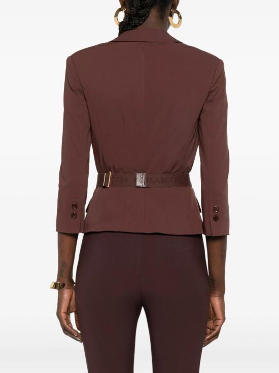 26SS 엘리자베타프랜치 자켓 GI22461E2 Brown - ELISABETTA FRANCHI