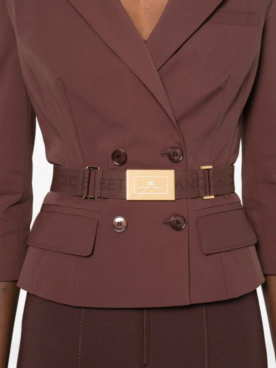 26SS 엘리자베타프랜치 자켓 GI22461E2 Brown - ELISABETTA FRANCHI