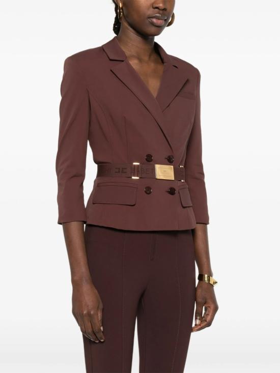 26SS 엘리자베타프랜치 자켓 GI22461E2 Brown - ELISABETTA FRANCHI
