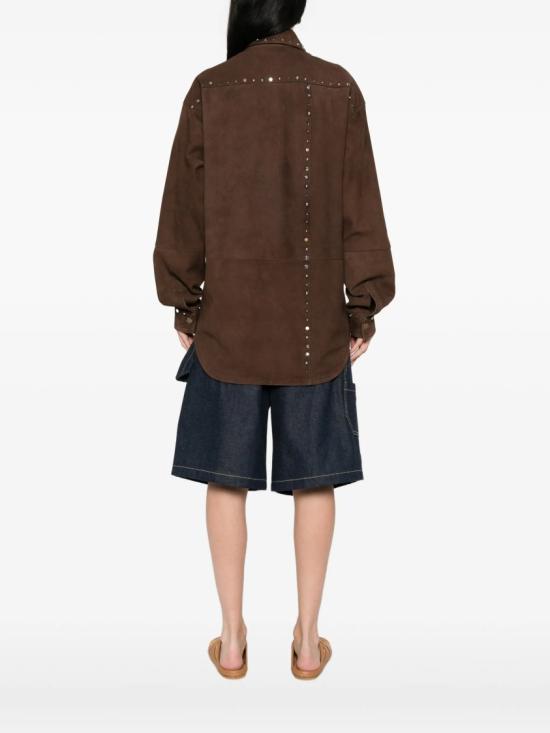 26SS 모스키노 셔츠 A37020572 Brown - MOSCHINO