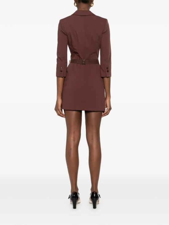 26SS 엘리자베타프랜치 숏 원피스 AB91961E2 Brown - ELISABETTA FRANCHI