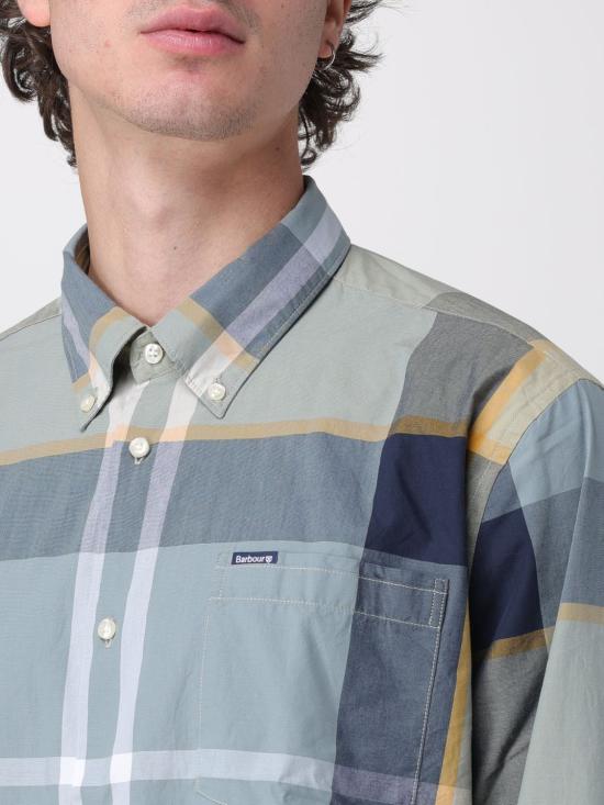 26SS 바버 긴팔 셔츠 MSH5071 TN37 Bottle Green - BARBOUR