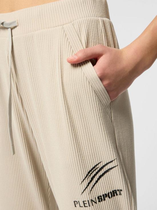 26SS 플레인스포츠 트레이닝/조거 팬츠 SAFCWJT2220STE003N 01OF White - PLEIN SPORT