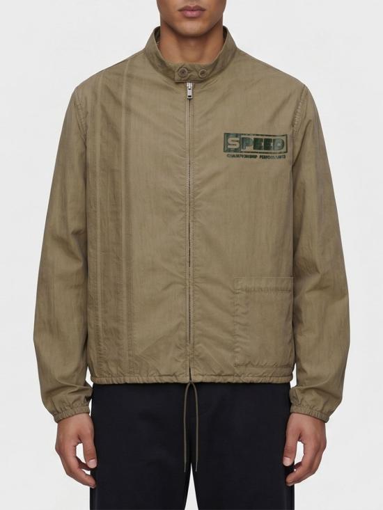 26SS 마르지엘라 빈티지 스타일 스포츠웨어 재킷 S50AM0651M35046 694 Green